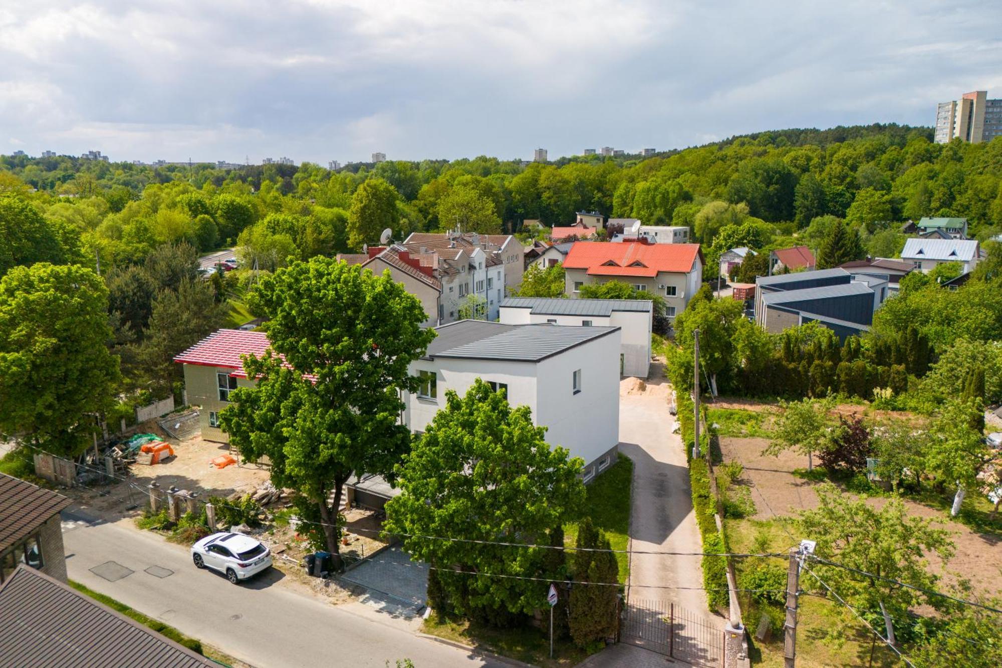 Ferienwohnung Dom S Parkovkoi, Blizko K Centru Wilna Exterior foto